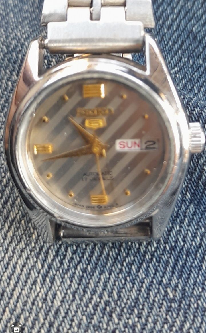 Seiko 5 жіночий годинникпродам,механіка з автопідз,оригінал,Часы женск