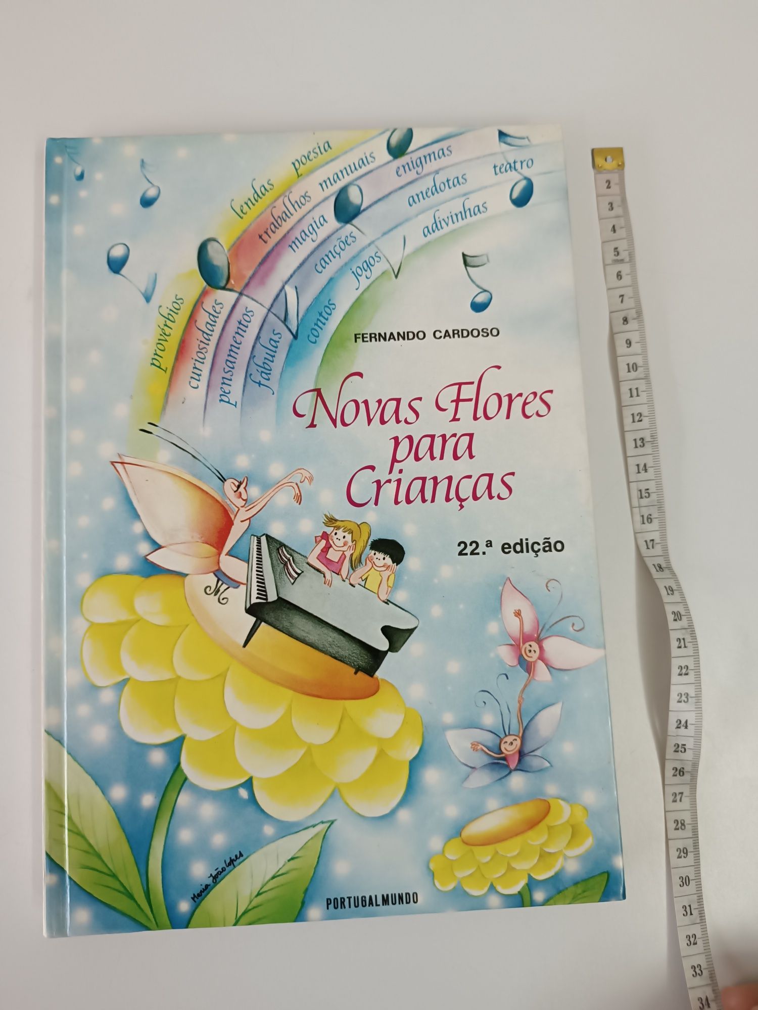 Livro "Novas flores para crianças" Fernando Cardoso