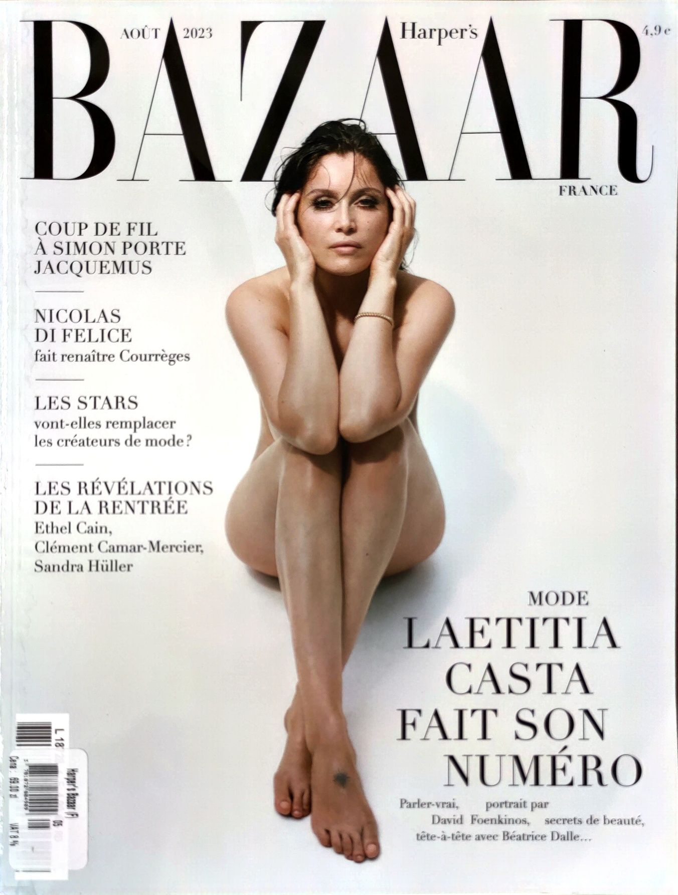 Harper's Baazar 08/23 Francja edycja francuskie luksus moda kobiet
