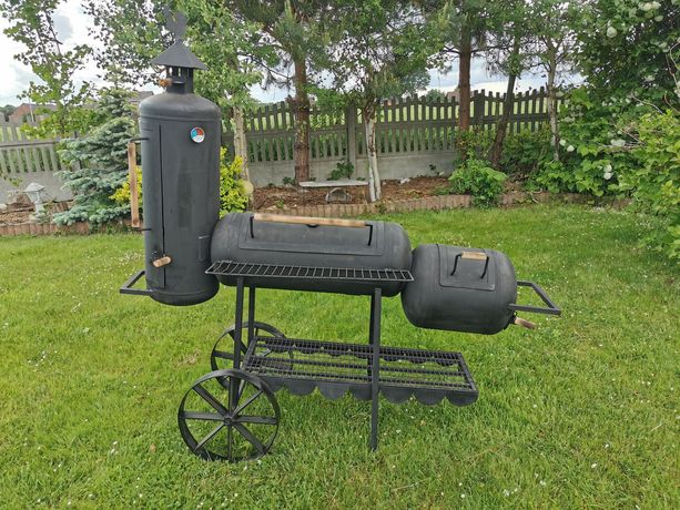 Grill ogrodowy wędzarnia BBQ