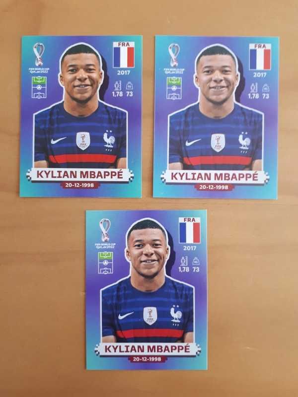 Cromos Mbappe Mundial Qatar 2002