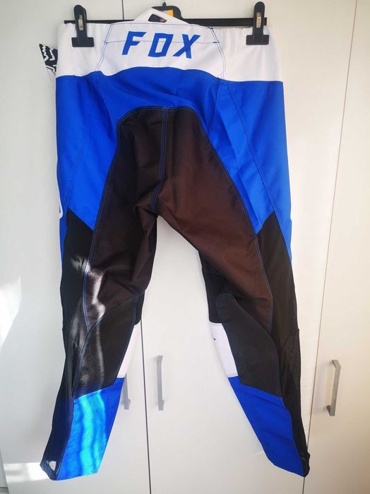 Strój FOX MX 180 (LUX Blue White)(cross,quad,enduro,mtb,dh)