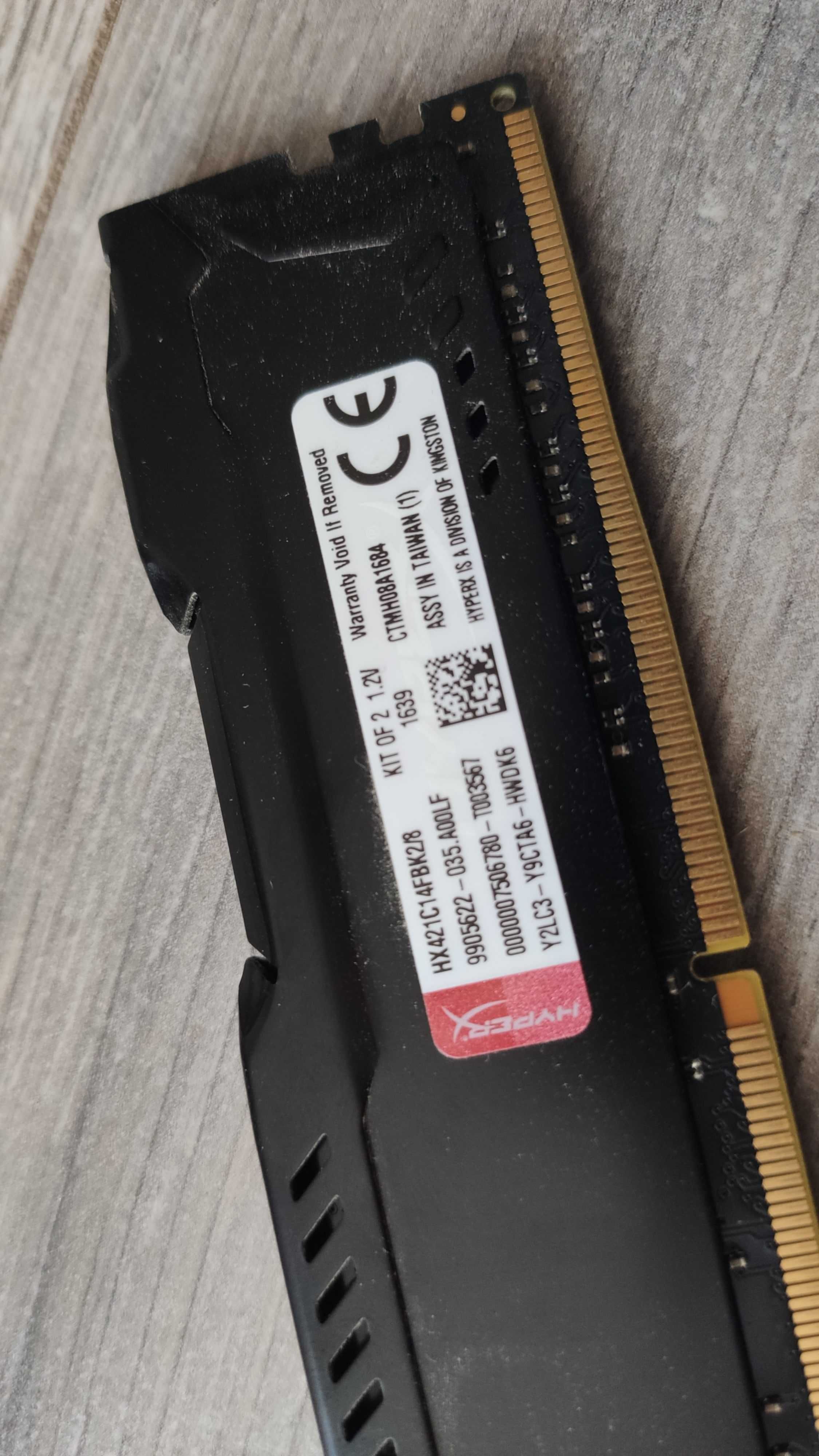 Pamięć RAM 16 GB (4x4GB) DDR 4 Kingston HyperX i VIPER