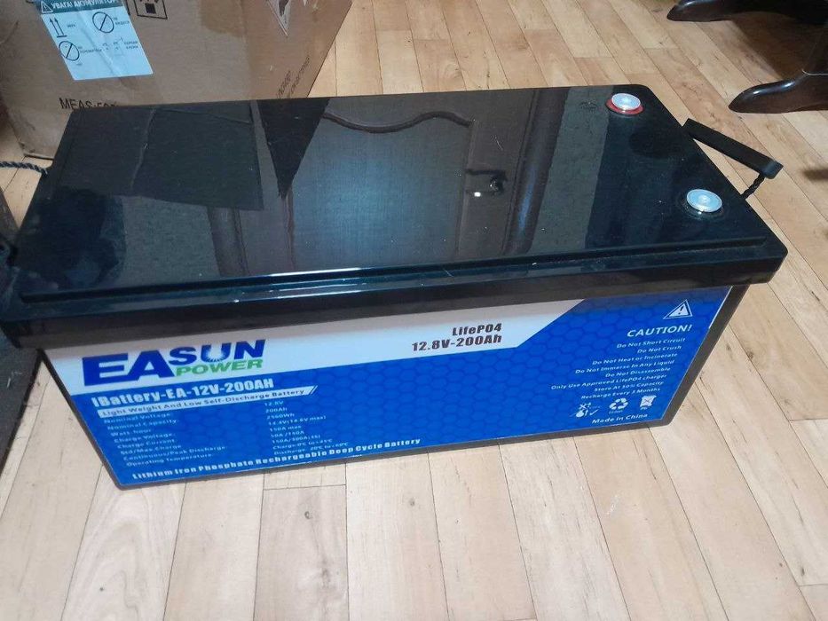 lifepo4 12v 200Ah + зарядка 60ah