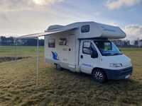 Kamper Fiat Ducato Elnagh, rok 2000, 109tys km, alkowa, 1.9tdi