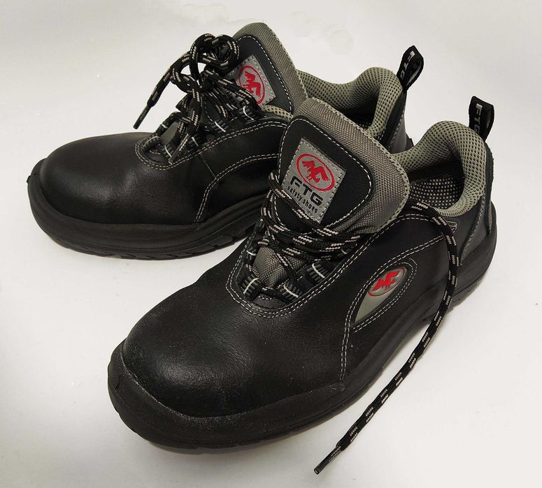 туфли рабочие мужские КАЧЕСТВО!!! метал. вставка в носке 37размер