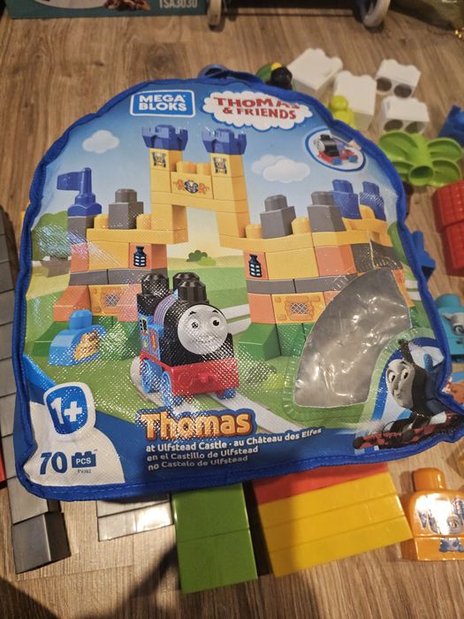 Klocki mega bloks tomek i przyjaciele zbieracz mega bloks 185 szt