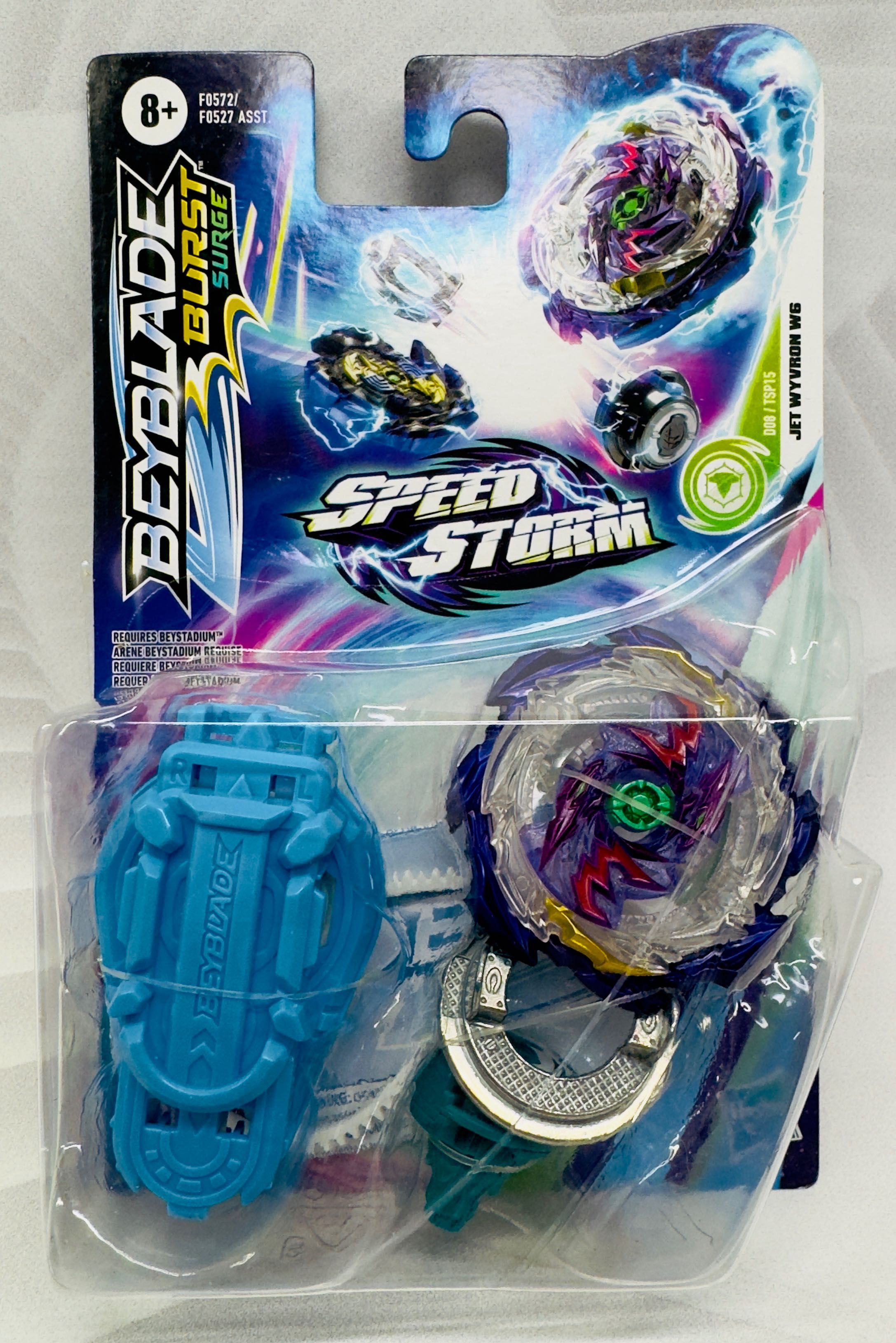 Бейблейд Beyblade Burst Surge Speedstorm Jet Wyvron W6