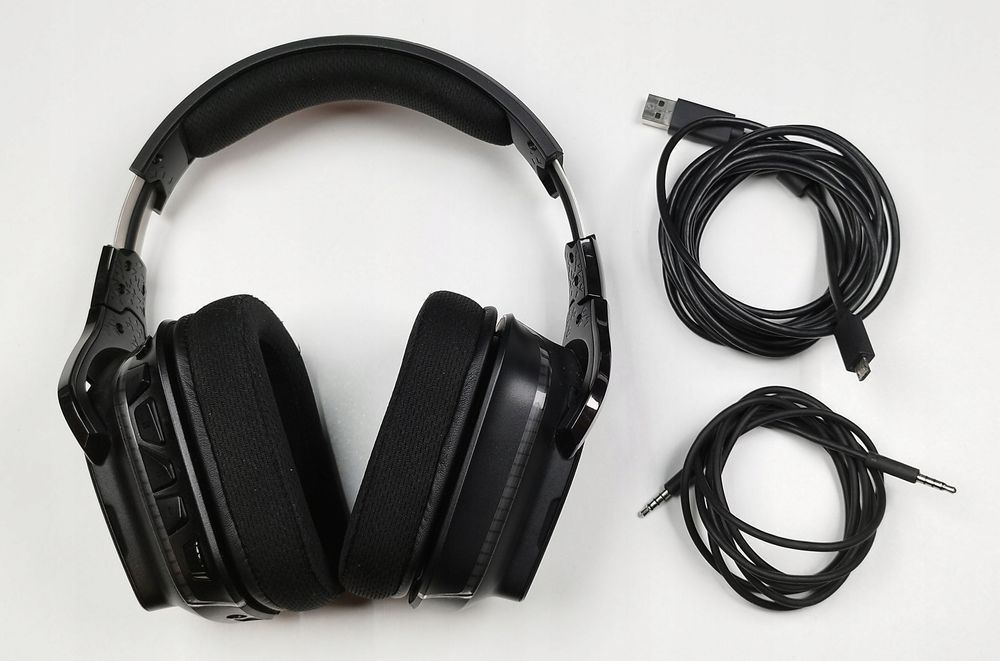 Słuchawki Gamingowe Przewodowe Z Mikrofonem Led Logitech G635 Lights