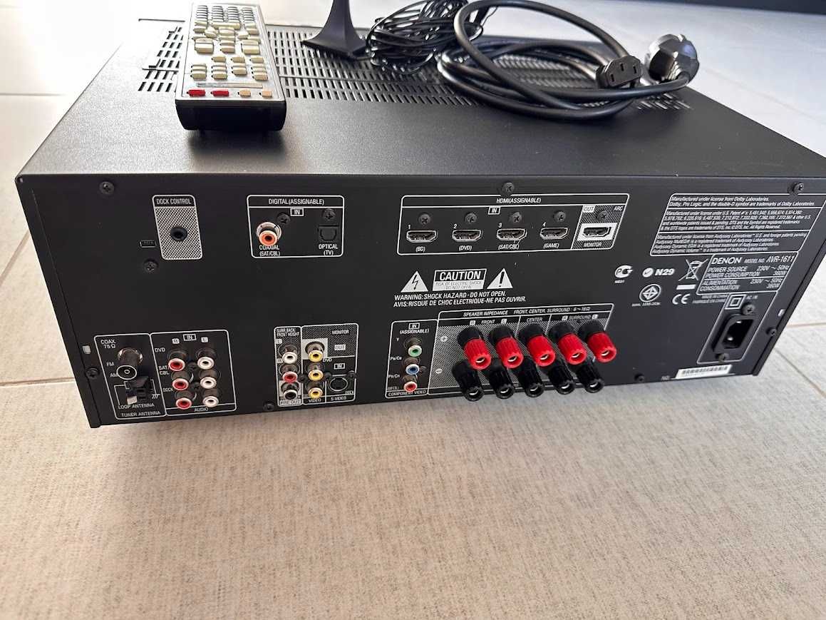 AV ресивер Denon AVR-1611 повна комплектація