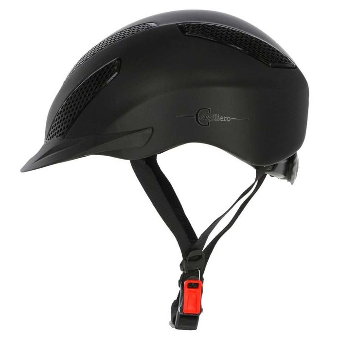 Kask jeździecki eXite, czarny, Covalliero