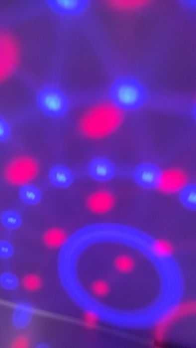kula DISCO LED RGB + PILOT Światło obrotowe dyskotekowe NA IMPREZĘ
