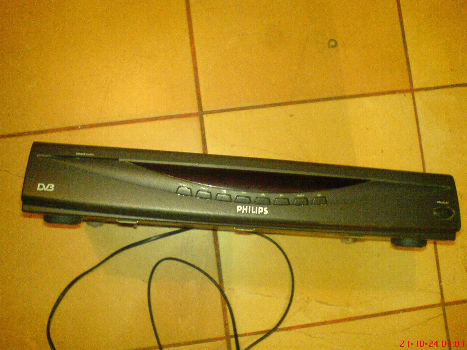 Dekoder DVB Philips DSX 6010 / 91D sprawny, używany