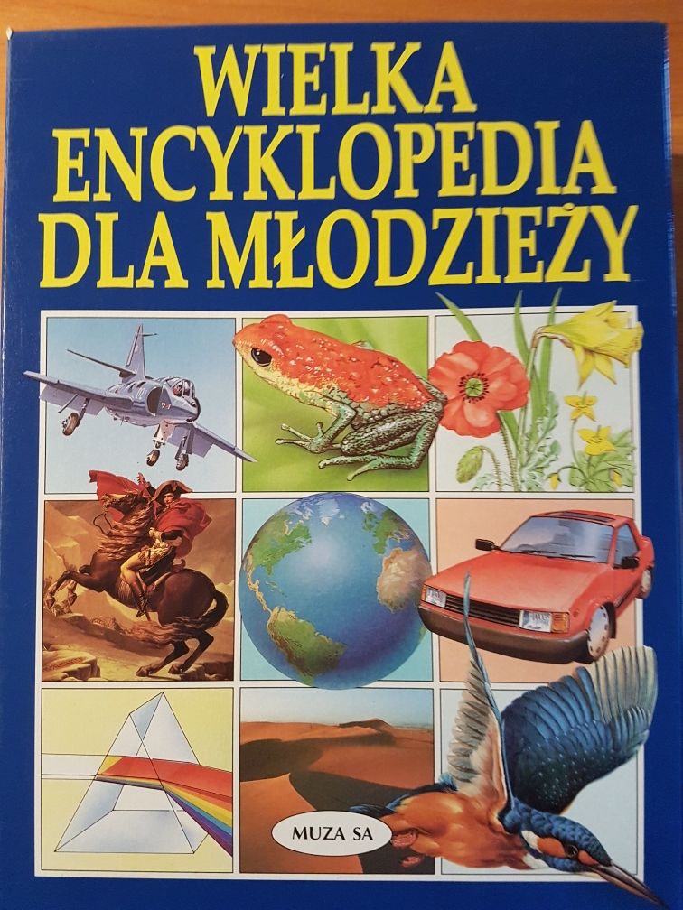 Wielka Encyklopedia dla Młodzieży Pudełko 5 tomów