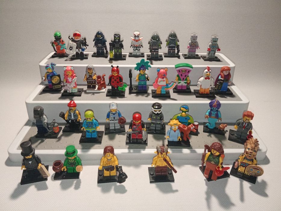 Lego Minifiguras Séries Várias Marvel Star Wars Ninjago
