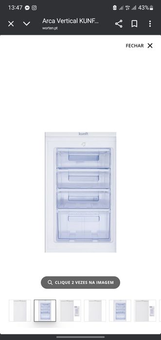 Arca congeladora como nova  pouco usada em excelente estado