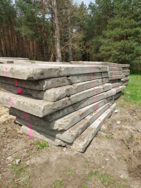 Plyty drogowe betonowe uzywane stan bardzo dobry nie nowe