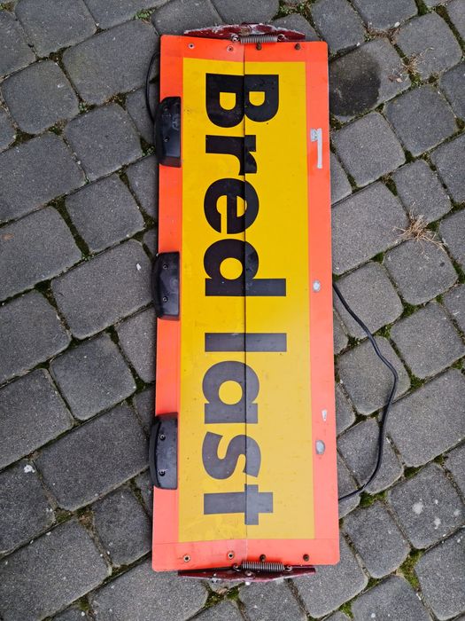 Tablica bred last convoi