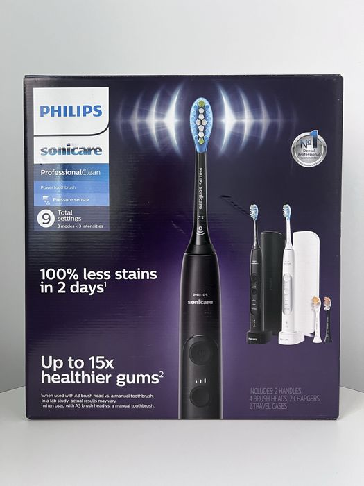 Набір зубних щіток PHILIPS Sonicare Series 6100 HX7513/70 HX7514/01