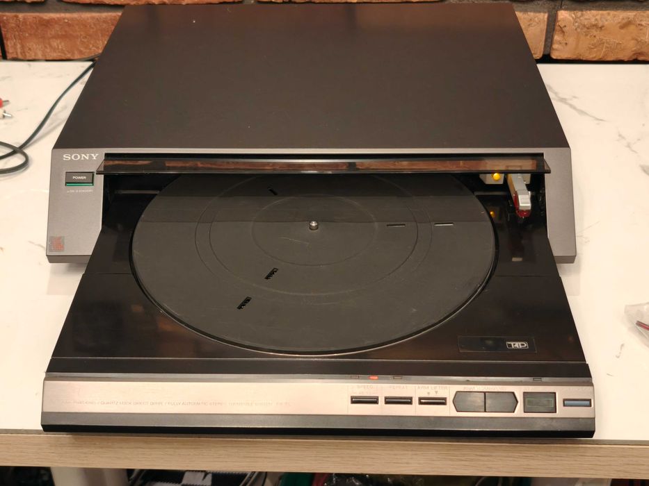 SONY PS-FL7!Unikatowy gramofon tangencjalny!Oryginalny karton i blokad