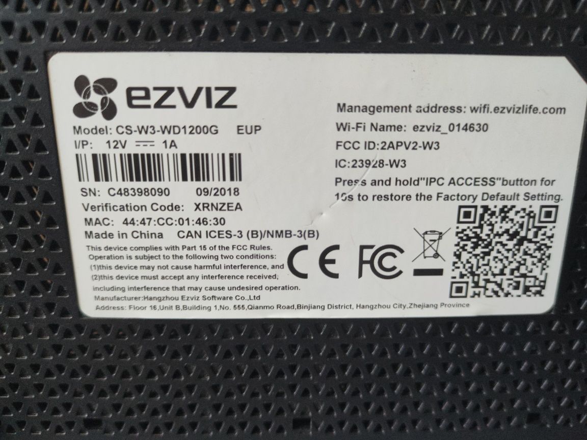 Router ac1200 z openwrt gigabit ezviz cs-w3-wd1200g vpn