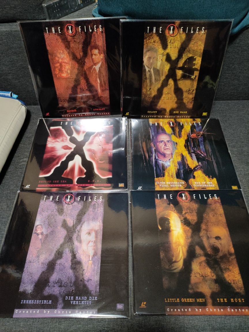 The X Files  секретные материалы лазердиски Laserdisc