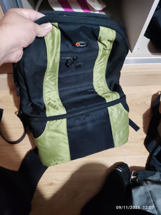 Mochila de fotógrafo