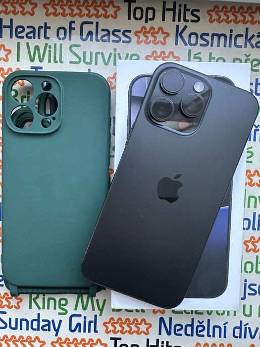 Iphone 16 pro max black 256gb 100%батарея