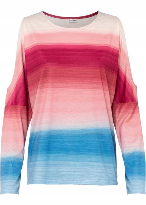 AF8799 bluzka kolorowa odkryte ramiona r.44/46