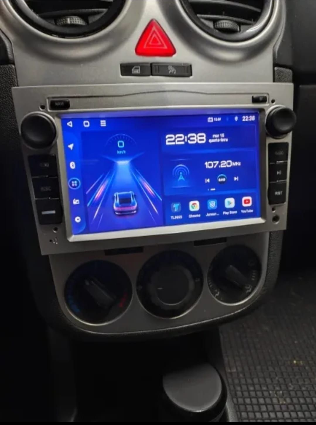 Auto Rádio Android Opel 32GB 2GB Câmera Traseira Mirror Link NOVOS