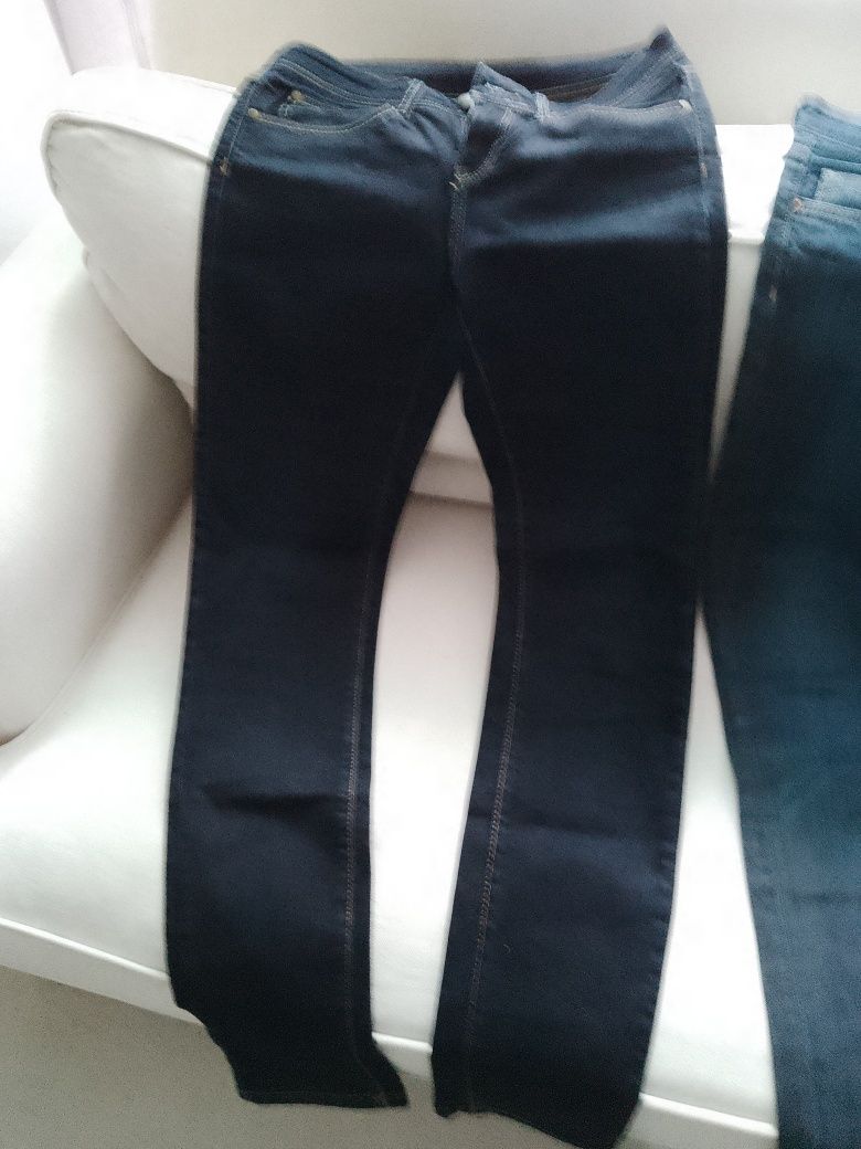 Spodnie damskie dżinsy rurki