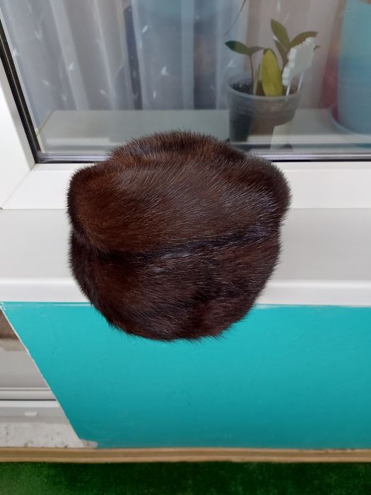 Норковая шапка женская/мужская