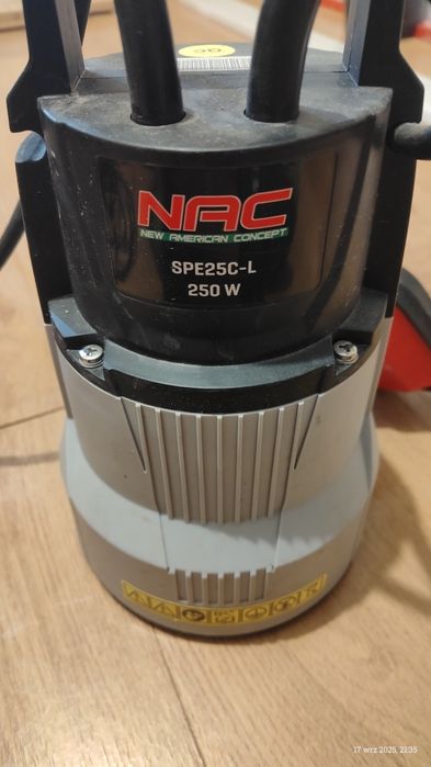 Pompa zanurzeniowa NAC SPE25C-L