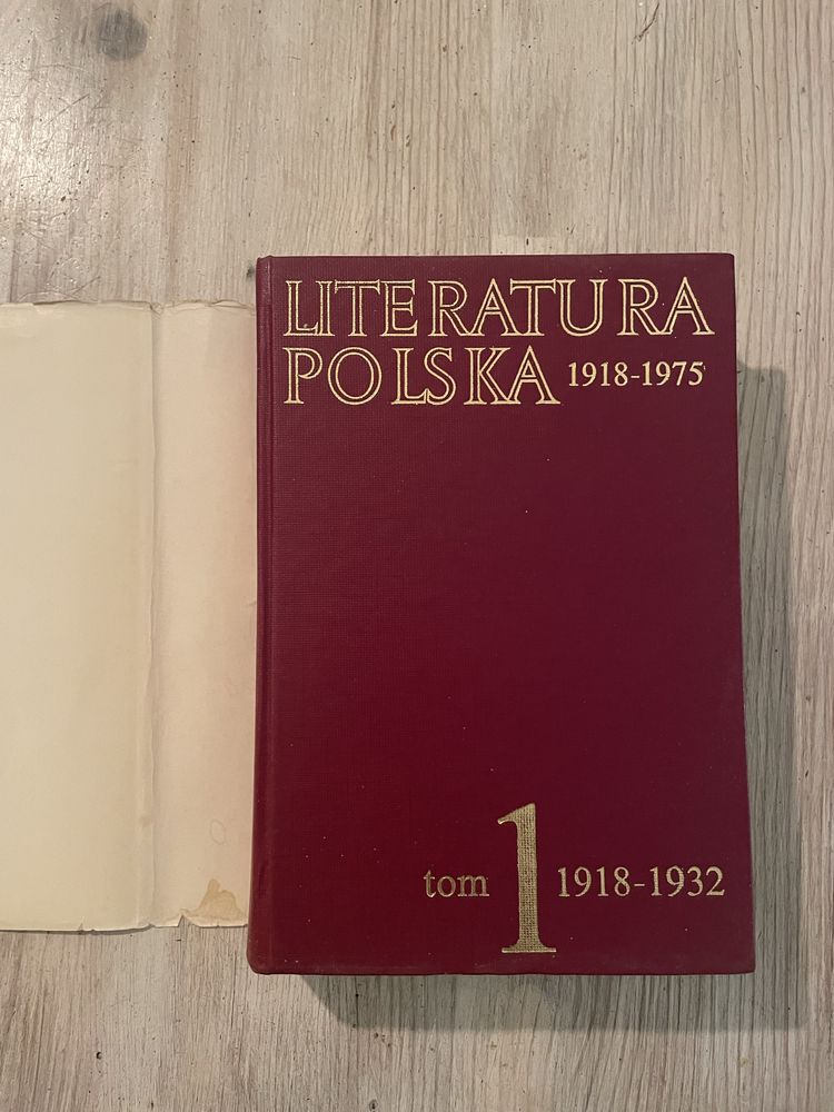 książka Literatura polska tom 1: 1918 - 1975r.