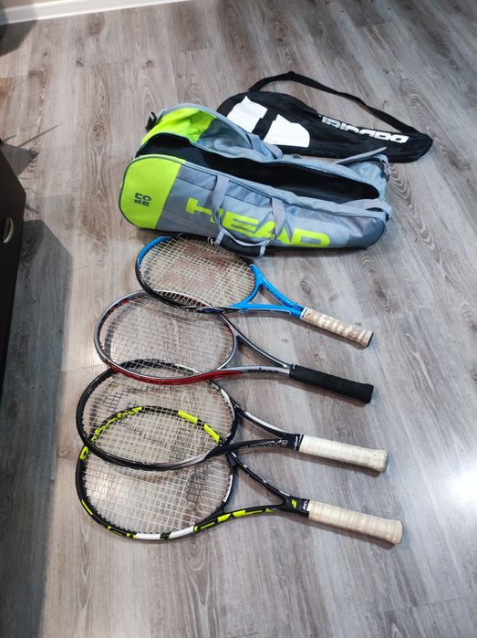 Zestaw rakiet do tenisa plus pokrowce