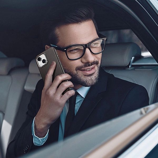 Dux Ducis Naples etui do iPhone 14 Plus skórzany pokrowiec (kompatybil