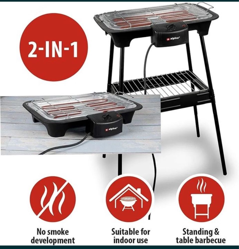 Grill elektryczny Alpina AD 2000 W