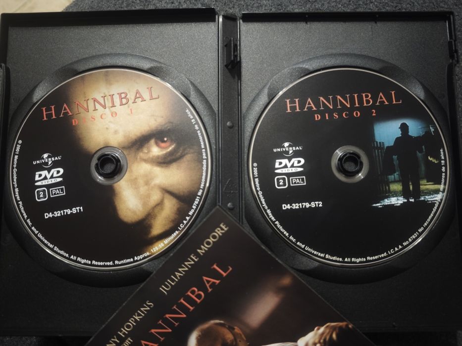 DVD Hannibal o silêncio foi quebrado