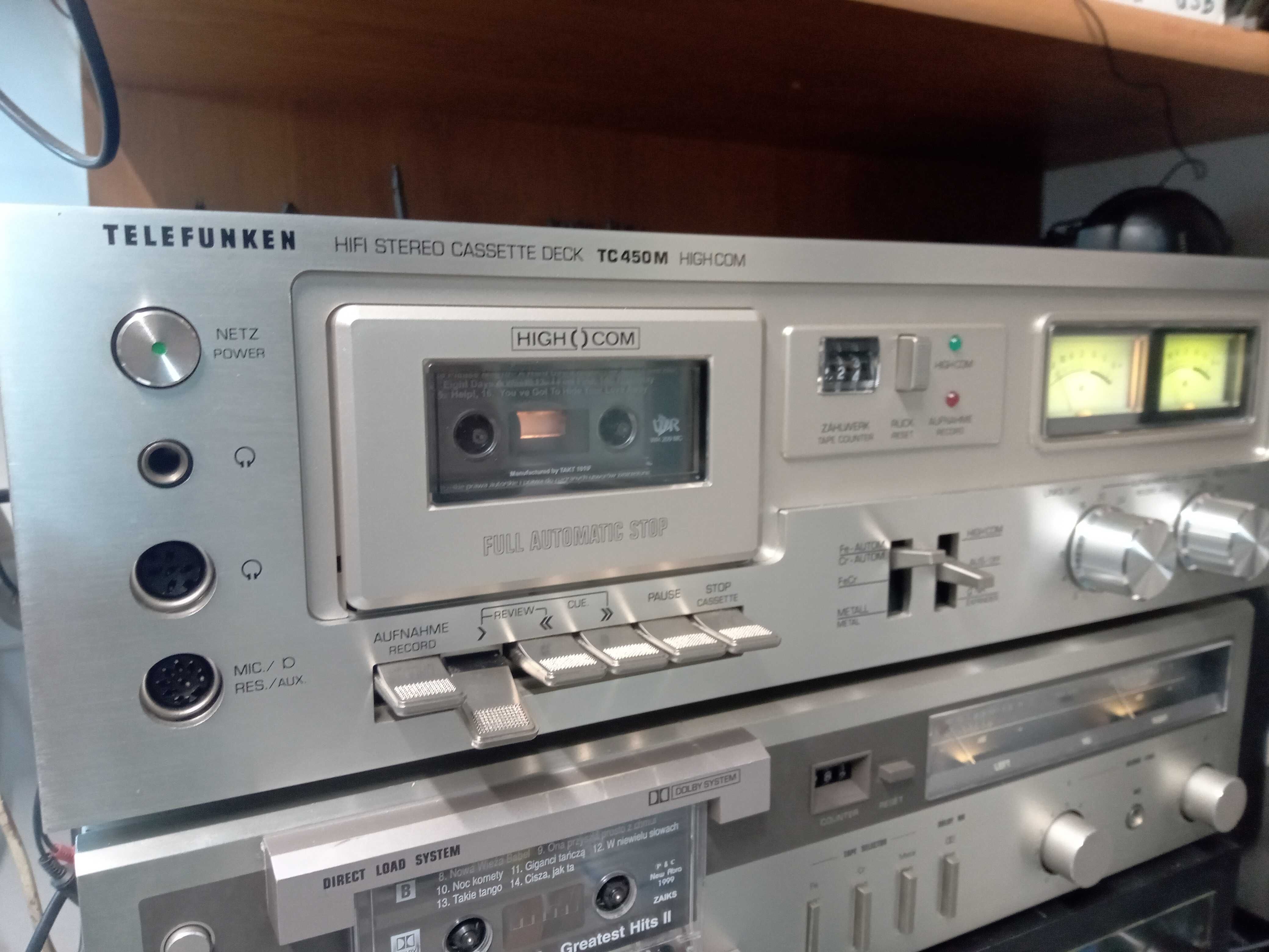 Deck Telefunken TC450M HI FI