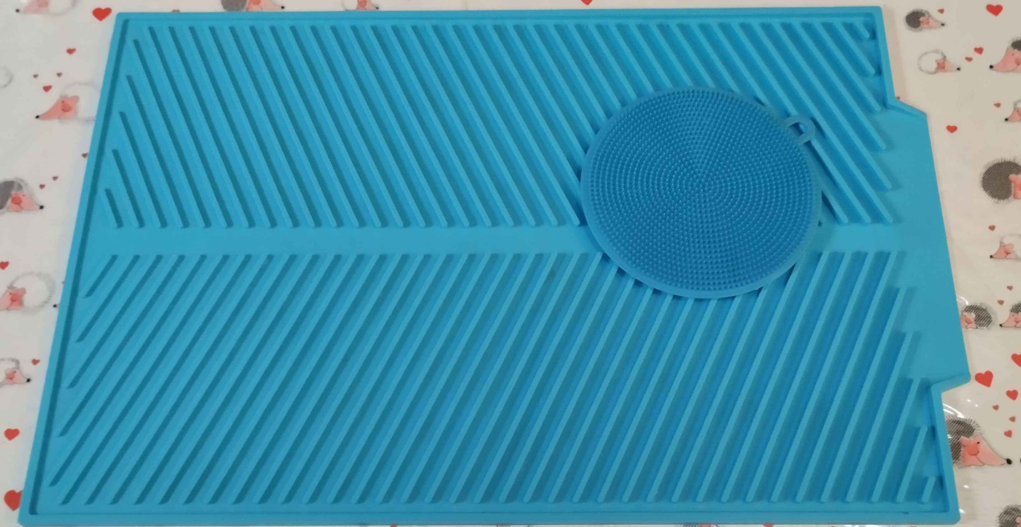 Tapete silicone escorredor de loiça