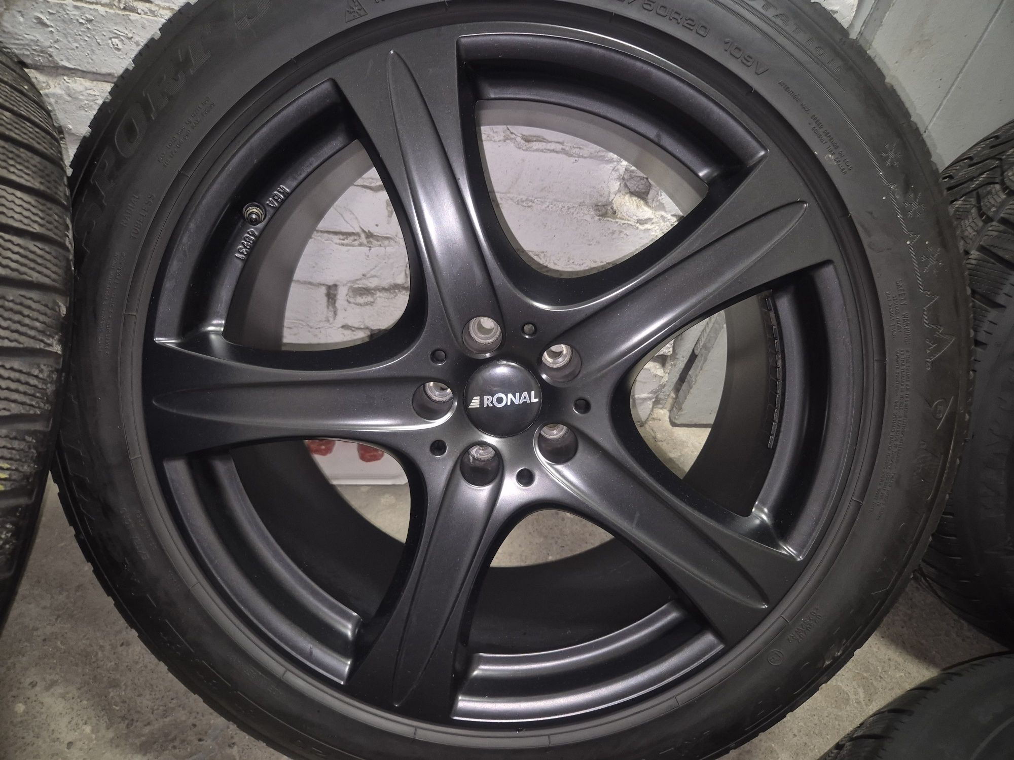Koła Ronal Audi Q7 20 cali 5x112 Dunlop Winter Sport Suv