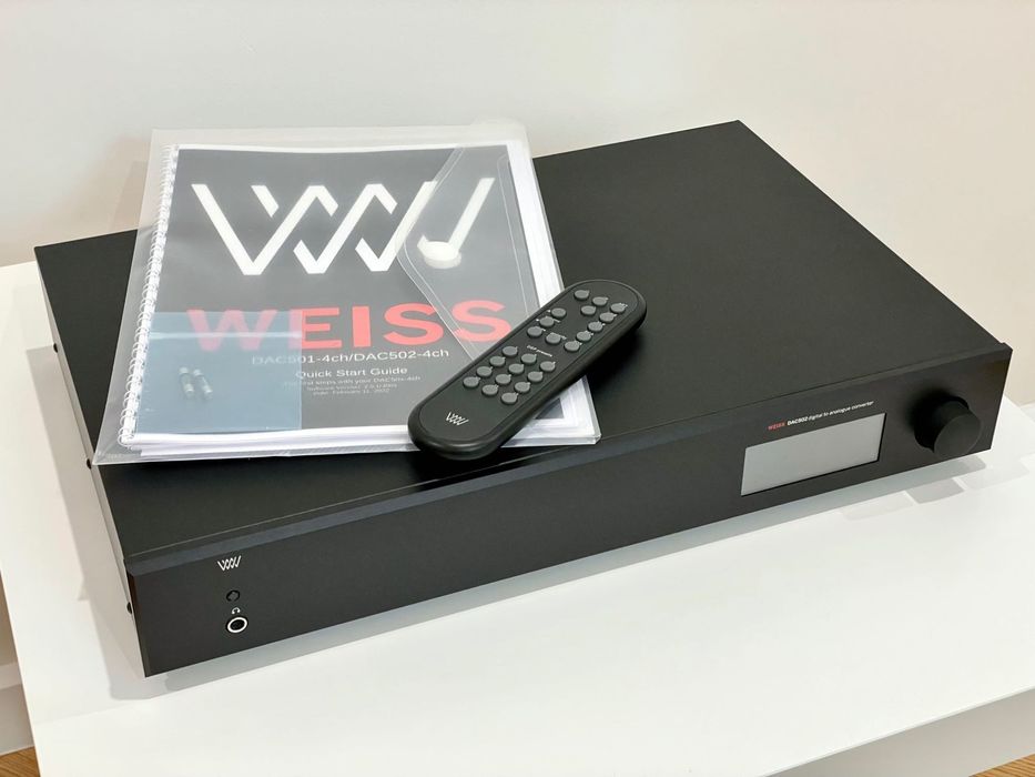 Weiss DAC502-4ch Streamer DAC High-End