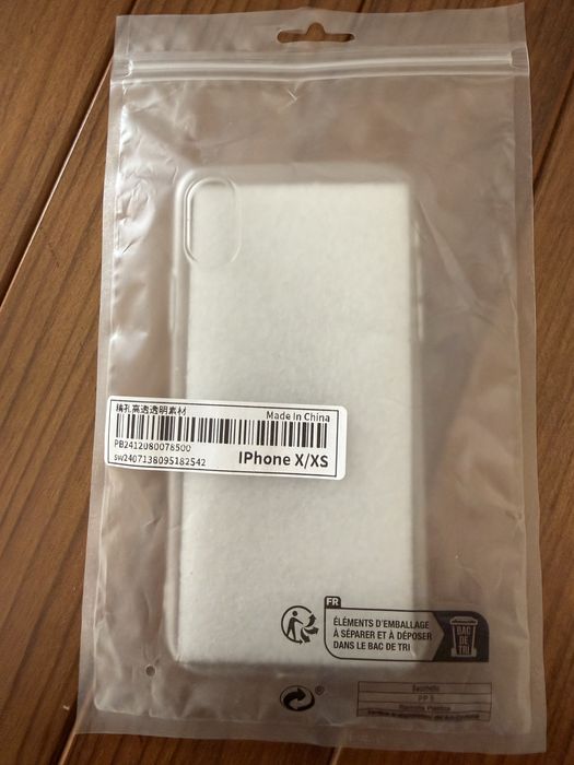 Capa transparente para iPhone X / Xs