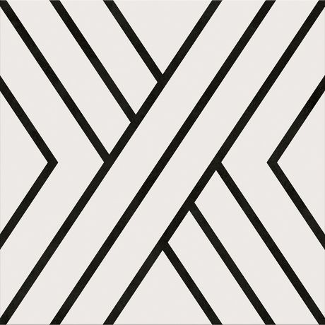 Gres szkliwiony BLACK LINES mat 29,8x29,8 gat. I Cersanit - 2 opakowan