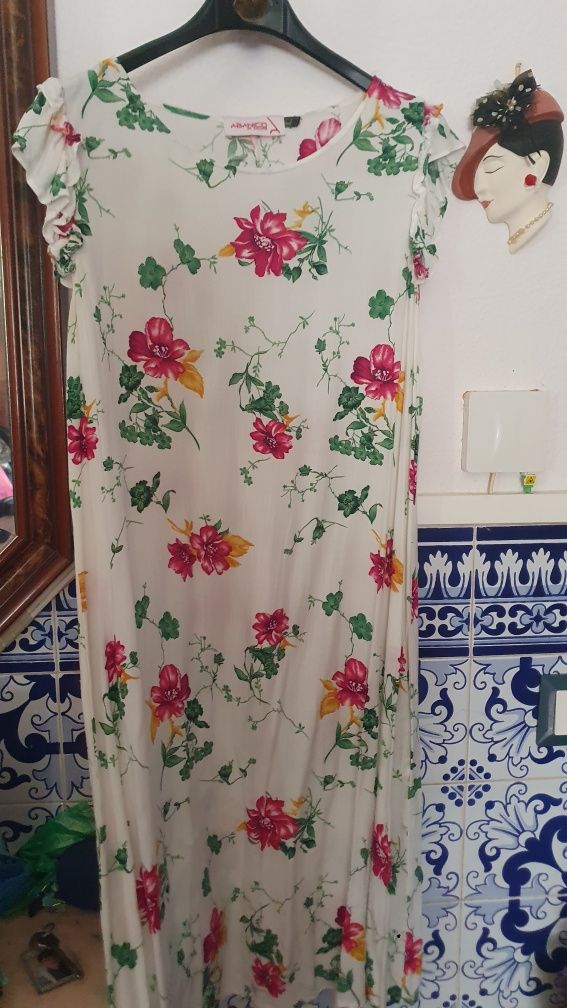 Vestido floral verão