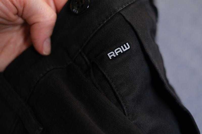 Жіночі чорні чіноси bronson braces mid boyfriend chino g-star raw