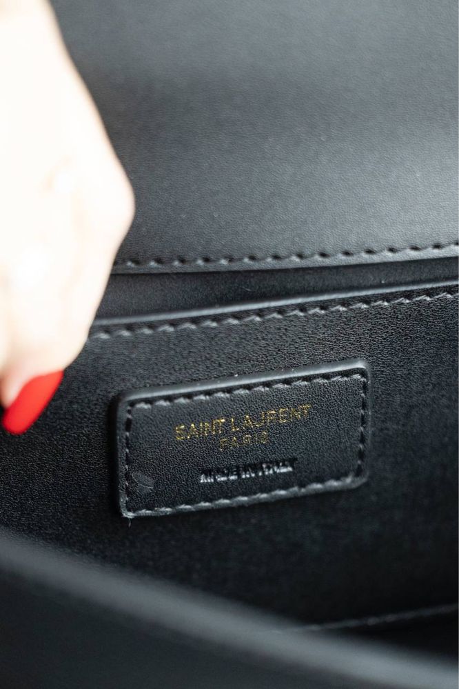 Шкіряна сумка Yves Saint Laurent / ив сен лоран / YSL