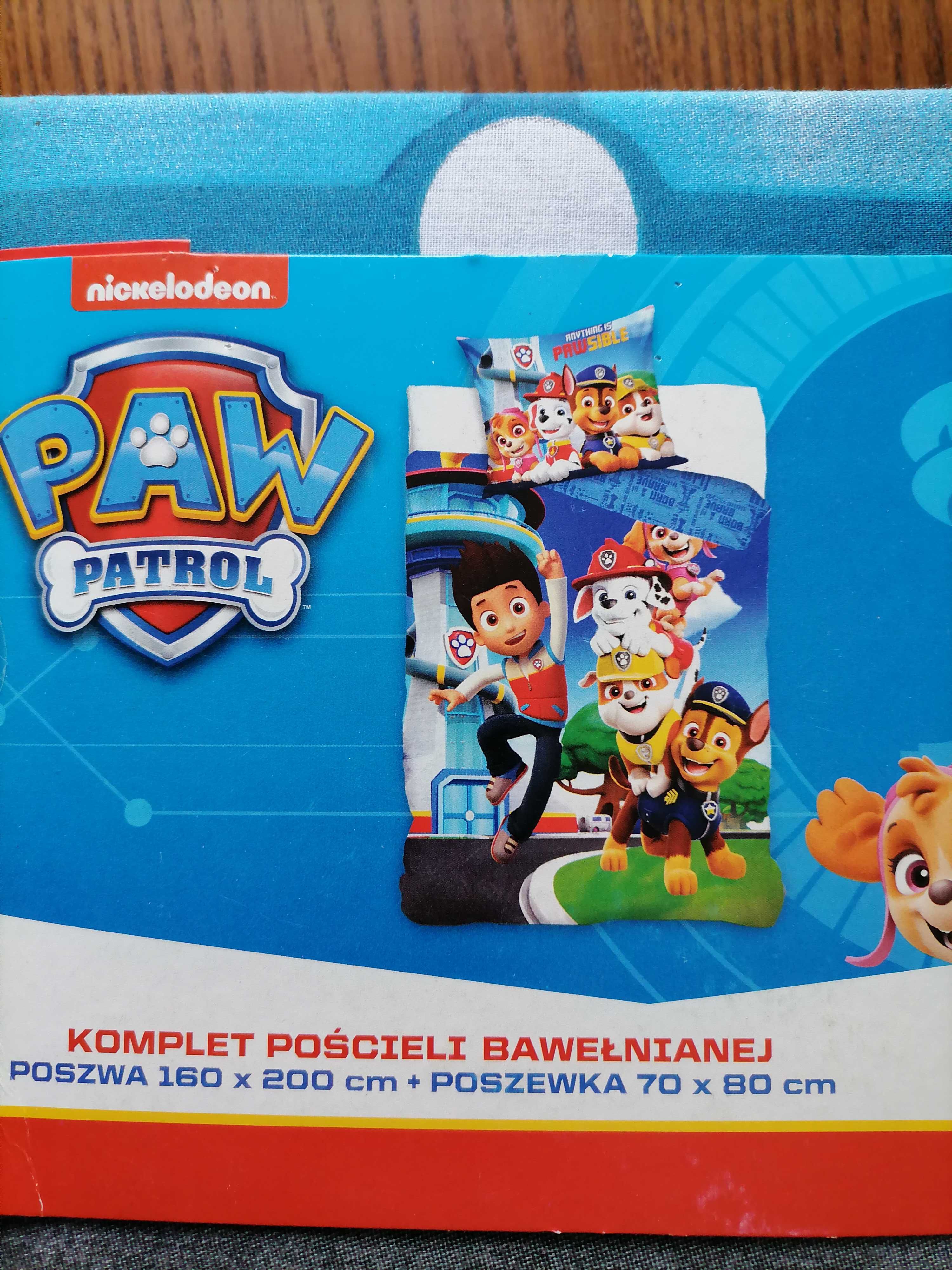 Komplet pościeli 160 /200 Paw patrol