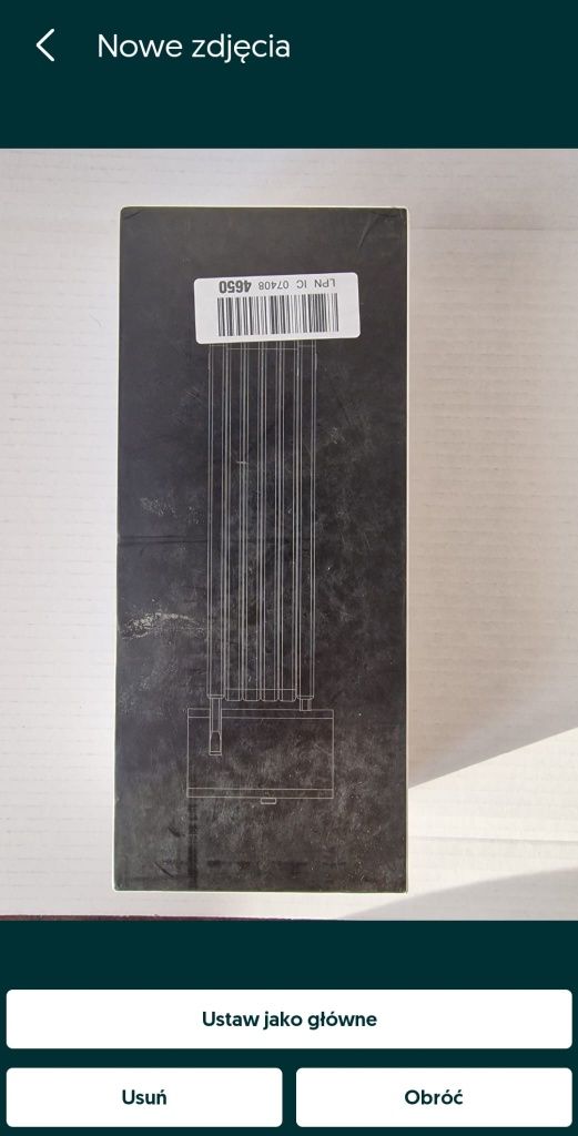 QoMolo stalowe zabezpieczenie rowerowe 80cm