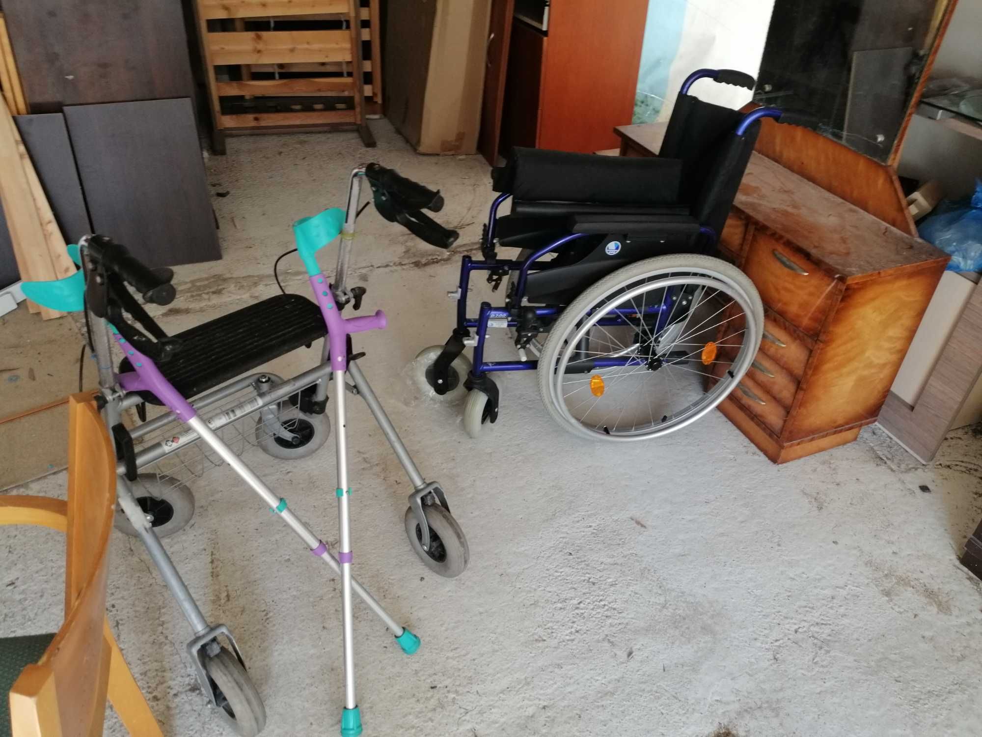wózek inwalidzki sprawny - możliwy transport